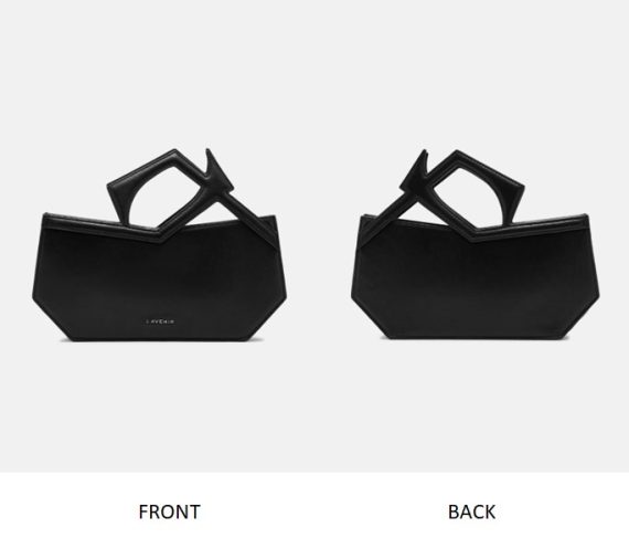 Abigail - Asymmetric Hand Bag - Black