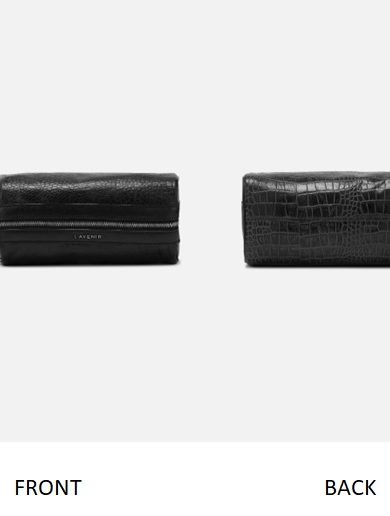 Byron – Utility Travel Kit – Croco Black