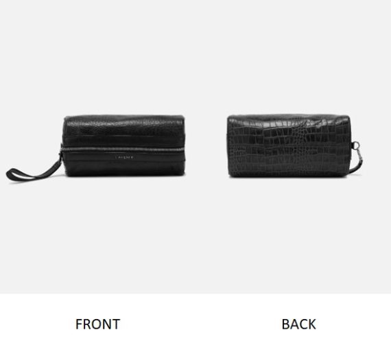 Byron - Utility Travel Kit - Croco Black