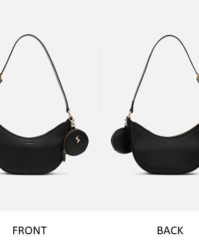 Olivia Hobo Bag – All Black