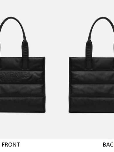 Shopper Puffy Tote Bag