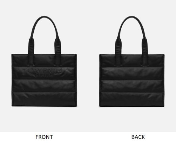 Shopper Puffy Tote Bag