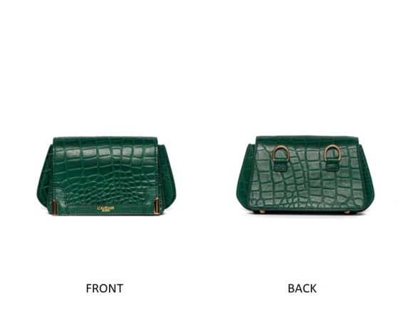 THE CHAIN DETAILED RENEE BELT BAG - HUNTER GREEN