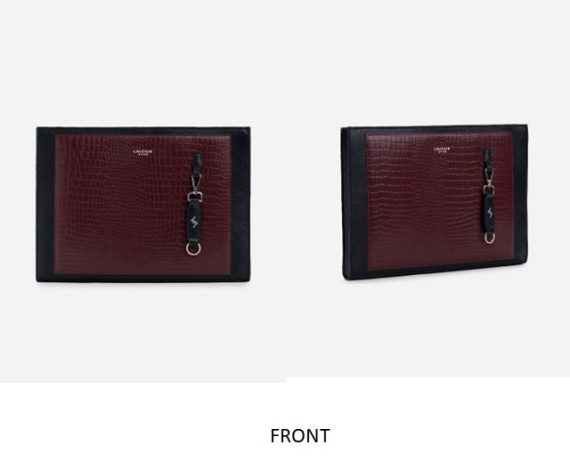 Unisex Esmé Laptop Sleeve - Wine & Black
