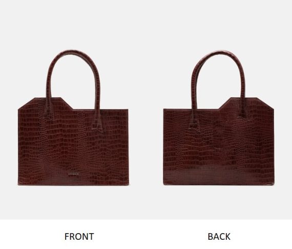 Wictoria - Tote Bag - Croco Red Potting Soil