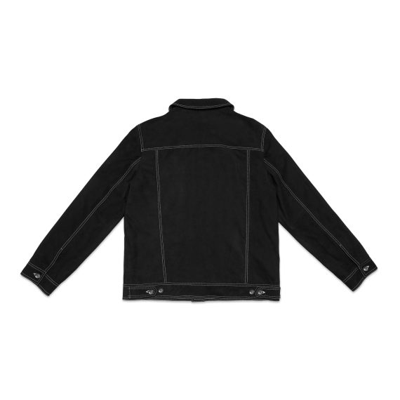 FELIX – SUEDE DENIM LOOK JACKET - Image 2