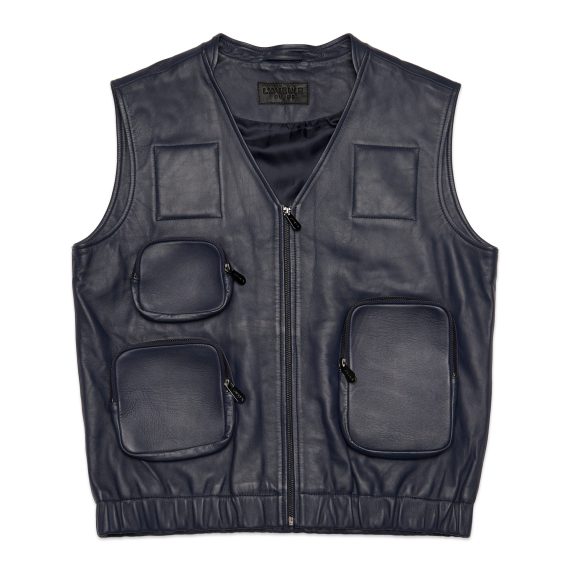 EDUR – LEATHER UTILITY GILET