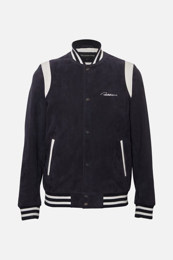 Suede Leather Varisty Jacket